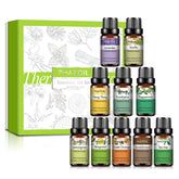 Premium Essential Oils Set-10×0.33Oz-Package-PHATOIL
